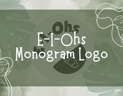 E-I-Ohs Monogram Logo