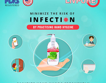 Livpure Alcohol-Based Hand Sanitizer #USA