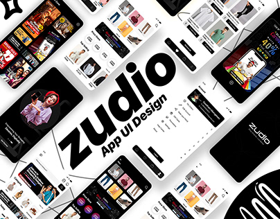 Zudio App UI Design
