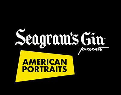 Seagram's Gin Presents American Portraits
