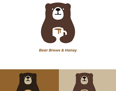 Logo Design "Bear Brew & Honey