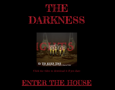 Game Planning: The Darkness