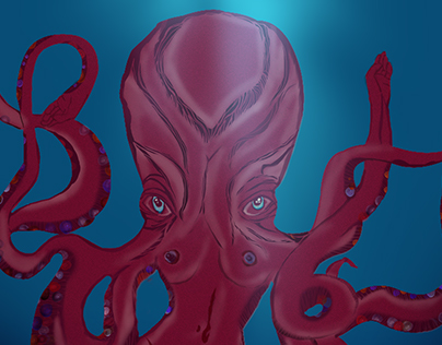 Octopus woman