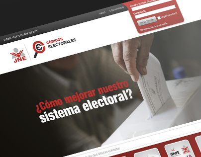 Web del Proyecto Código Electoral