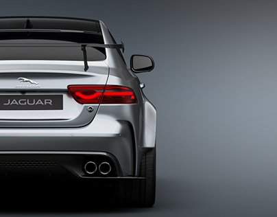 Jaguar XE SV Project 8 Screen Renderings