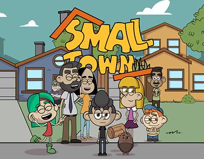 Small Town Pitch Bible and Animation - Toonboom