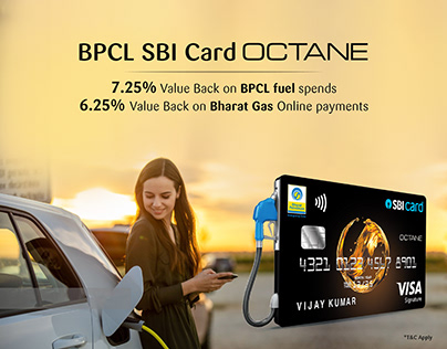 BPCL SBI Card (Octane) - Promotable Design