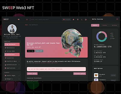 Web3 NFT Marketplace Web app