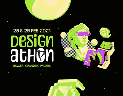 Designathon 2024 | NFT Style Dark | Design Hackathon