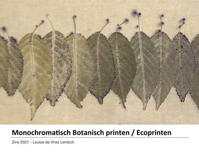Monochromatic Botanical Printing
