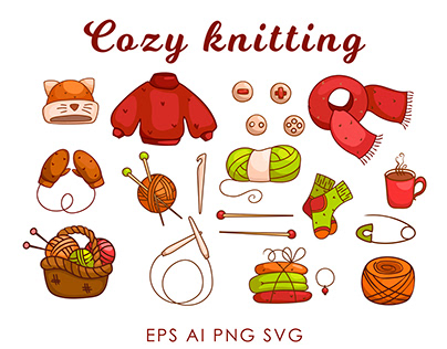 Cozy knitting