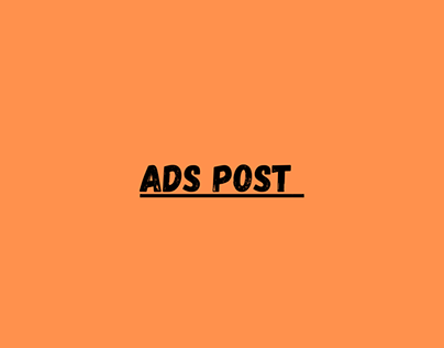ADS POST PROJECTS