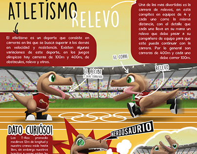Infografía Ilustrada - Juegos Olimpicos