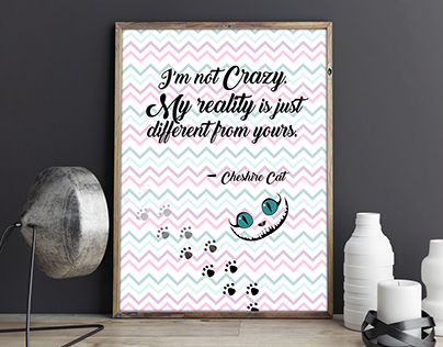 Cheshire Cat Poster