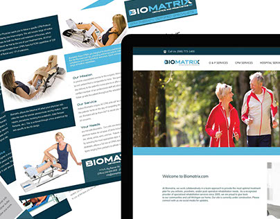 Biomatrix Orthotics and Prosthetics Re-Brand