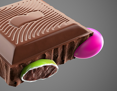 chocolate bars 3D