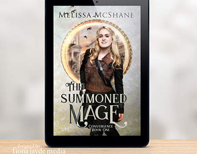 The Summoned Mage by Melissa McShane Book Cover Design