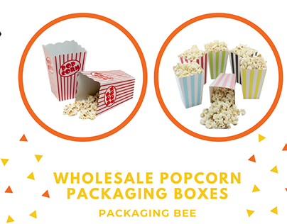 Wholesale Popcorn Packaging Boxes