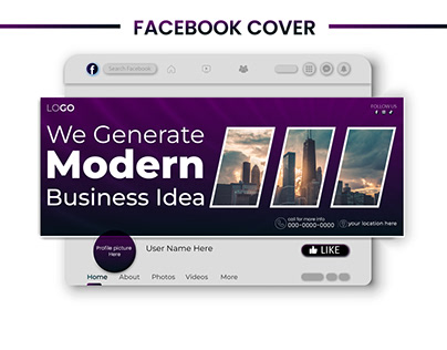 Corporate Business Facebook Cover Design