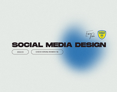 Social Media Design x Chievo Verona Women 22/23