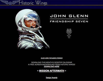 John Glenn Friendship Seven Website Editorial