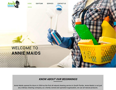 Website - Annie Maids