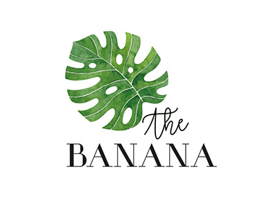 Логотип для бренда The Banana