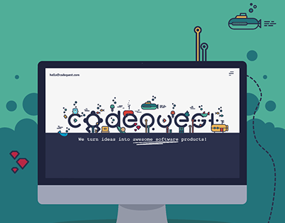 codequest rebranding - part 2 - the website