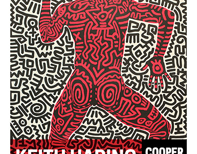 Mock Keith Haring Cooper Hewitt collection publication