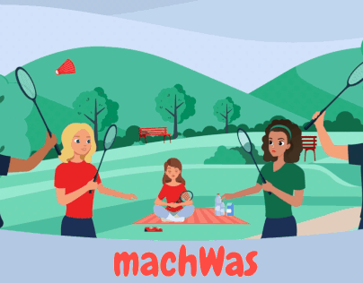 machWas || 2D Explainer Animation
