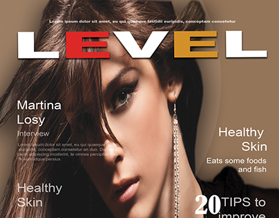 HEALTH CARE MAGAZINE 
COVER  FLAYER TEMPLATE