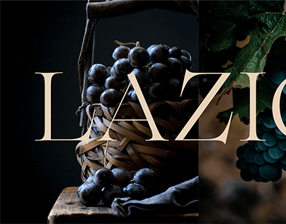Corporate identity for the "LAZIO" winery