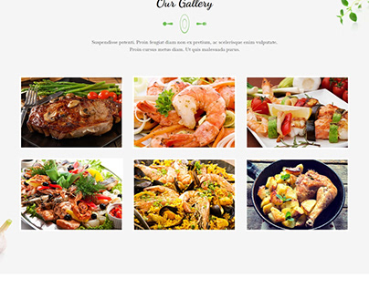 Landing page (Healthy Food)