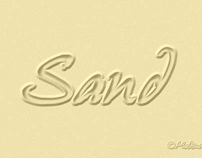 Sand Text