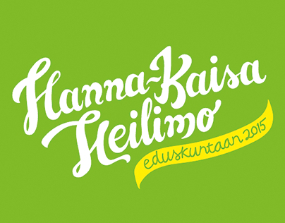 Hanna-Kaisa Heilimo parliamentary election campaign