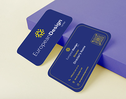 Business card for European Design Centre