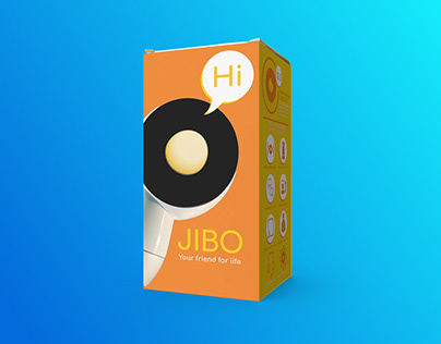 Jibo box design mockups