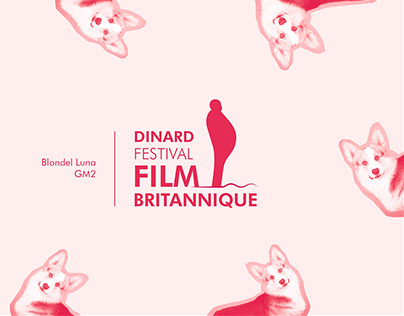 Affiche festival du film britannique de Dinard