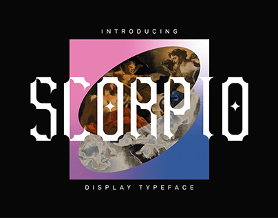 Scorpio - Display Typeface