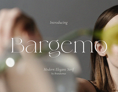 FREE FONT || Bargemo – Modern Elegant Serif