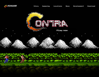 Contra– Promo web site
