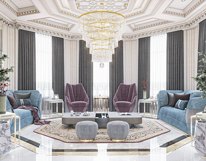 ZAK Architects® Artwork #Classic | Living Room | Oman