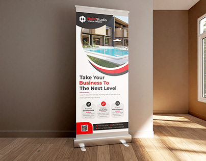 Take Your Business Roll Up Design
