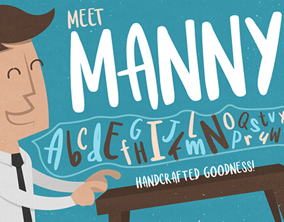 Meet Manny - Typeface