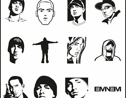 Eminem svg Design pack for Cricut, Silhouette