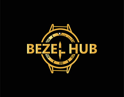 Bezel Watch Logo Design