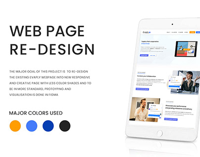 Web page Re-design