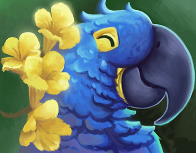 Project thumbnail - Blue Macaw
