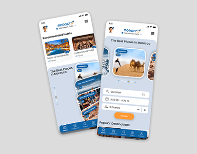 Assistant application for tourists in Morocco