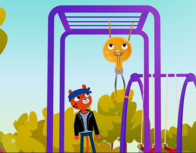 Frustrated On the playground E-Learning explainer video